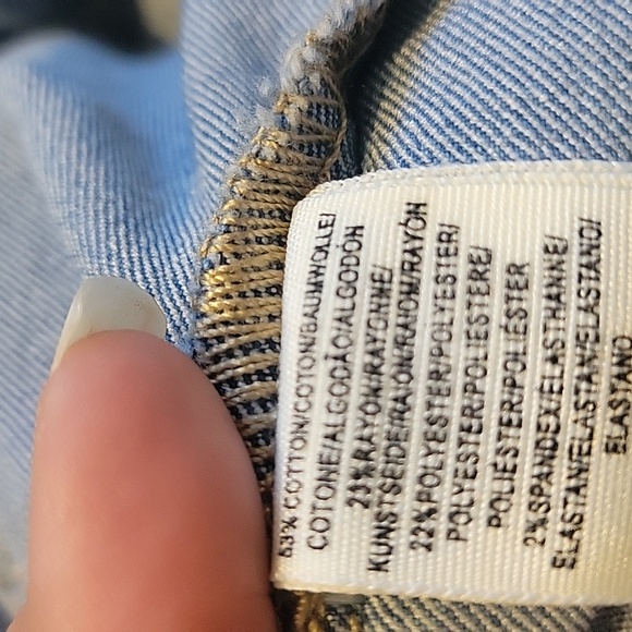 Free People Float on Flare Jeans Light Wash 26 Boho Western Rodeo High Waist - Picture 16 of 16